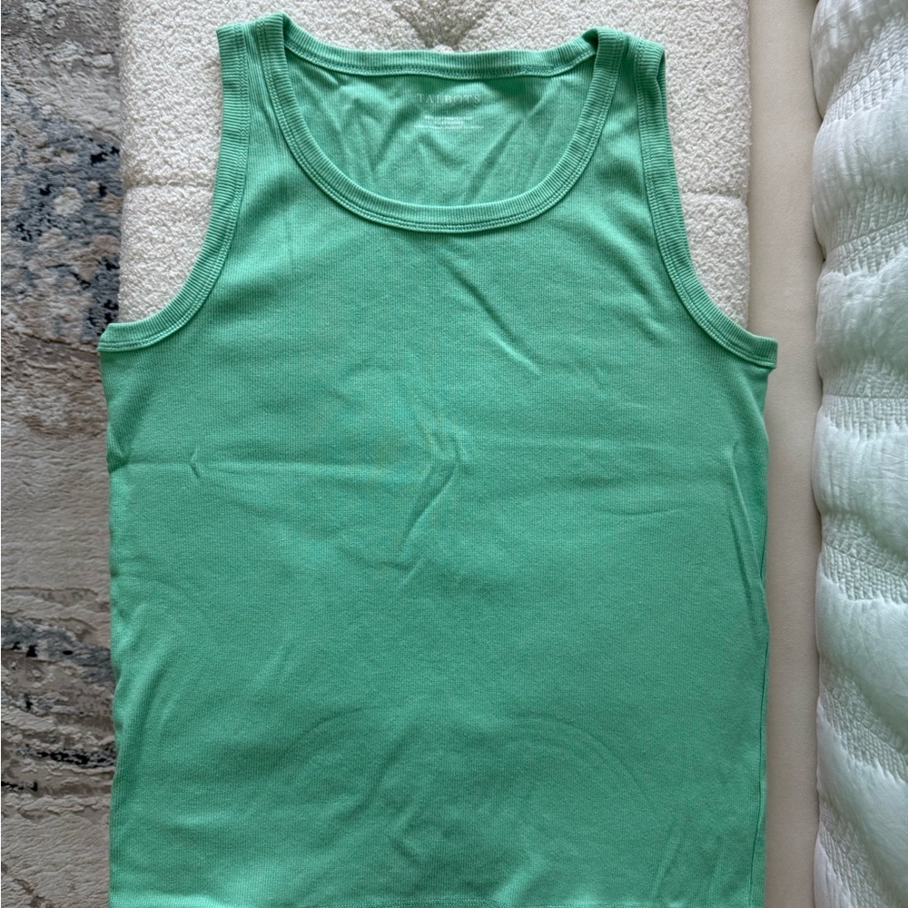 Talbots Ribbed Knit Tank Top